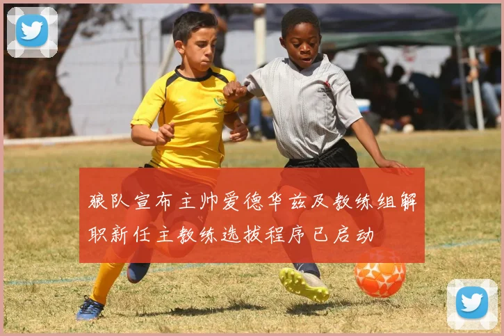狼队宣布主帅爱德华兹及教练组解职新任主教练选拔程序已启动